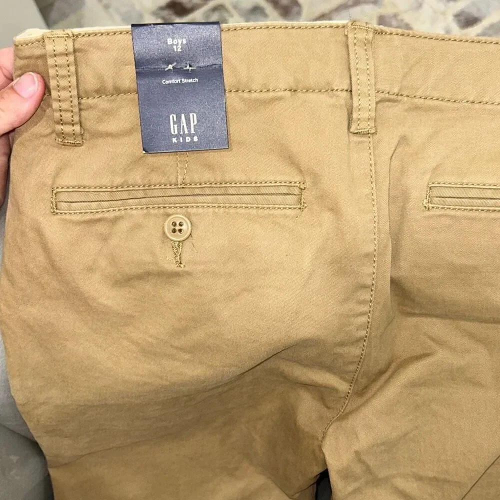 Gap boys sz 12 nwt khaki pants